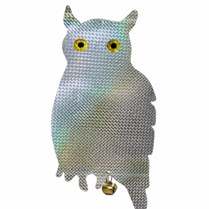 Coruja Espanta Pássaros Holográfica