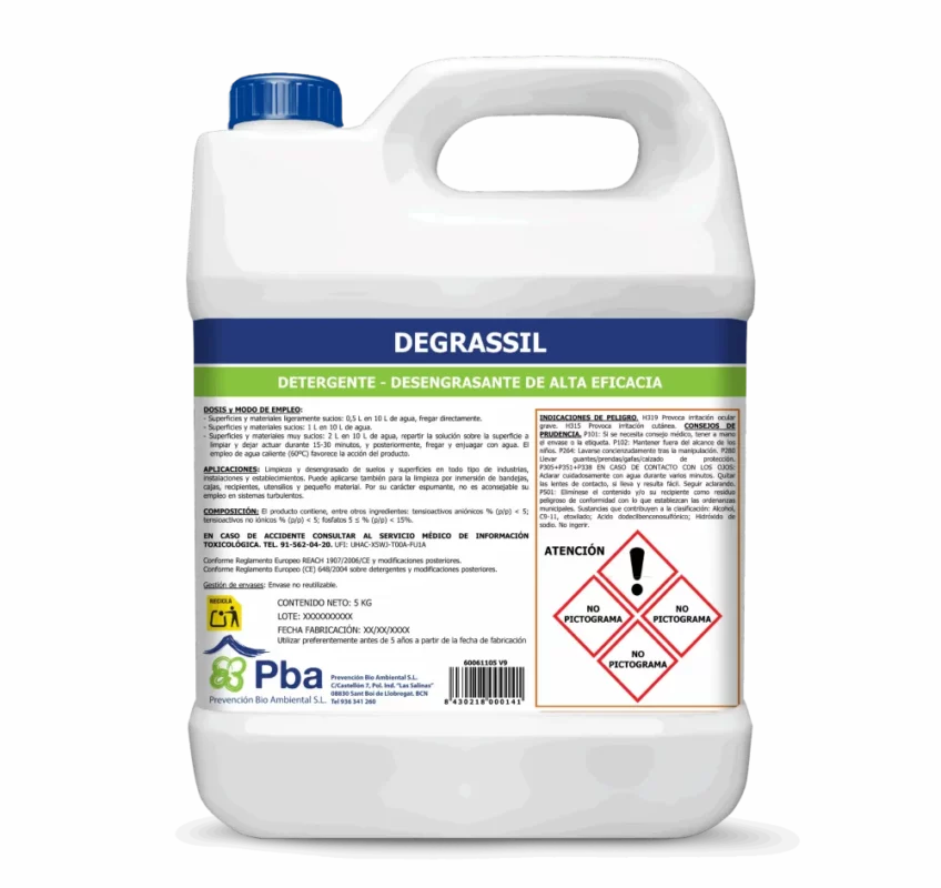 Degrassil – Detergente Para Remover Dejetos de Aves