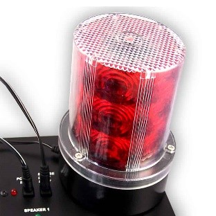 luz repelente de aves para ateque multi-sensorial